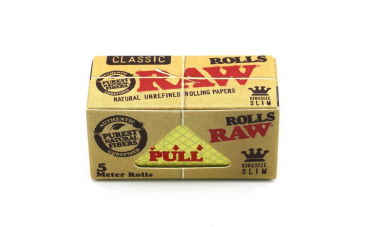 Papers RAW Classic Rolls Slim 5m Rolle